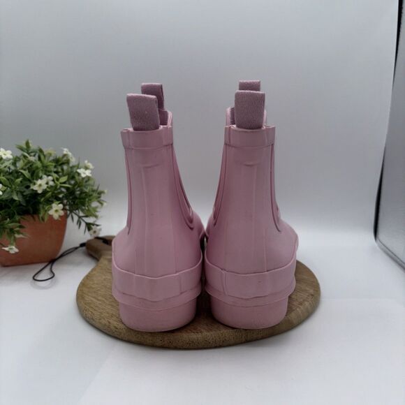 Hunter Short 5.5" Tall Rain Boots Rubber Pink- Women’s Size 4B/5G (US) Outdoor - Picture 16 of 16